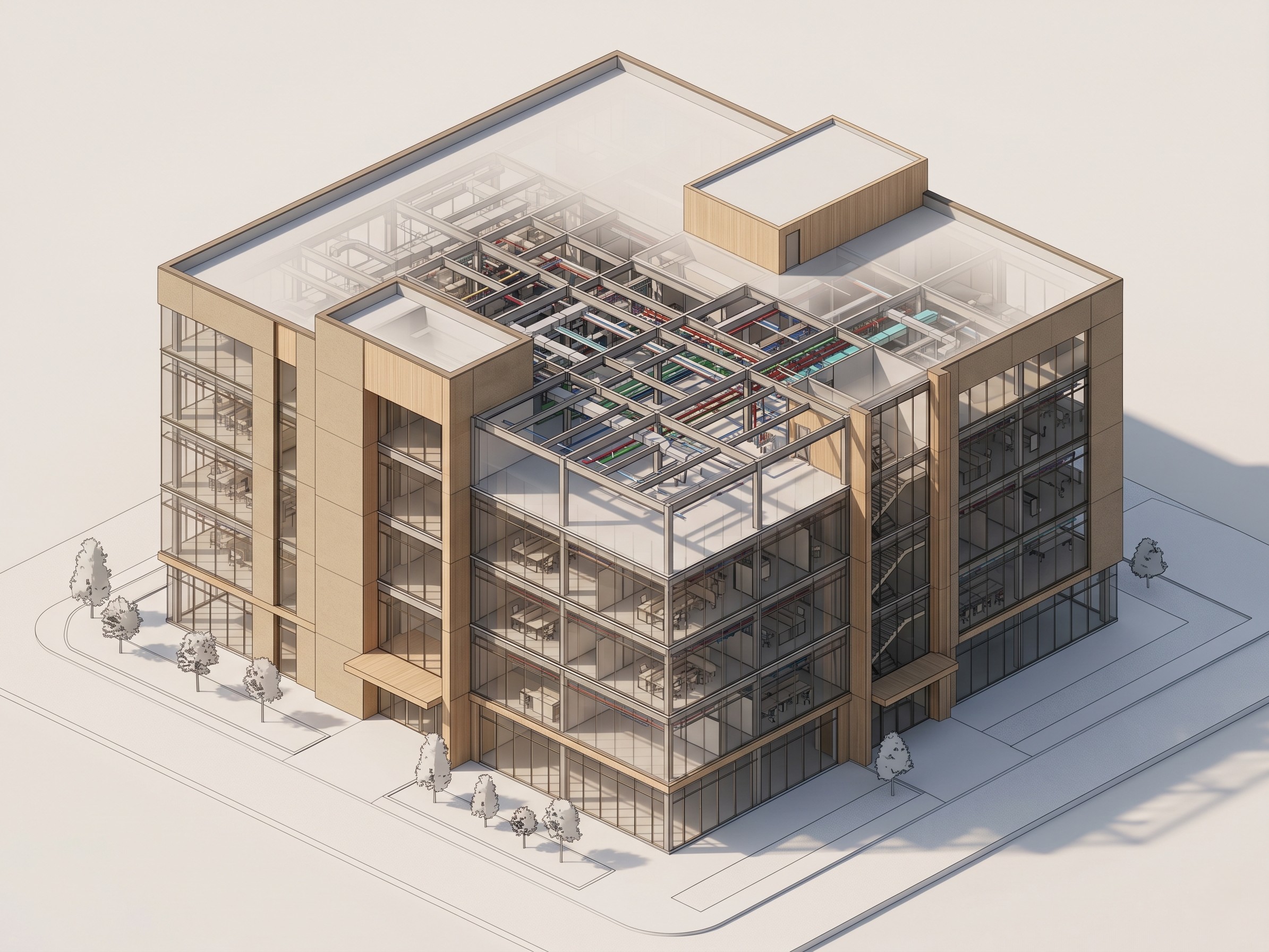 BIM Revit modeling roofing plans